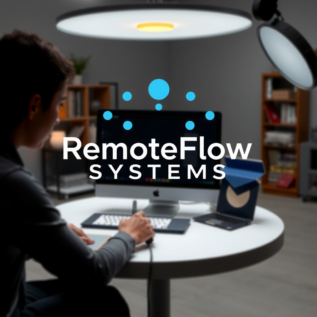 RemoteFlow Systems - Freelancer Workflow Automation and Client Management Platform Logo